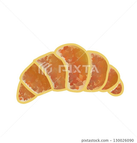 Croissant illustration 130026090