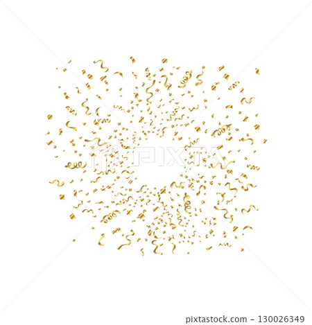 Paper Confetti Design vector 130026349