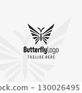 Original Butterfly Style Logo Design 130026495