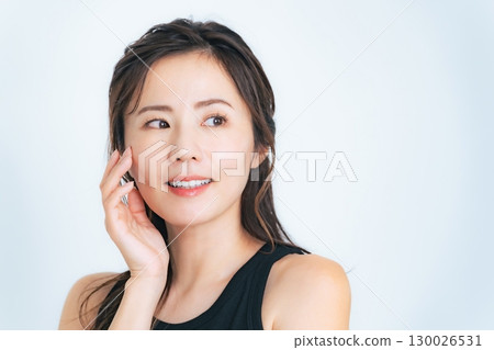 Beauty image for middle-aged women, skin care, cosmetics Beauty image for middle-aged women, skin care, cosmetics 130026531