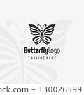 Energetic Butterfly Power Logo Design 130026599