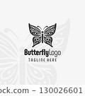 Inspiring Butterfly Force Logo Design 130026601