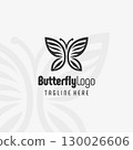 Radiant Butterfly Essence Logo Design 130026606