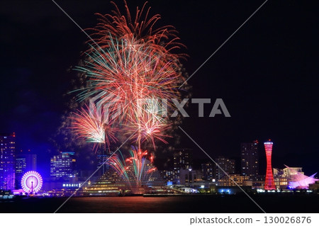 神戶港煙火大會（神戶市中央區） 130026876