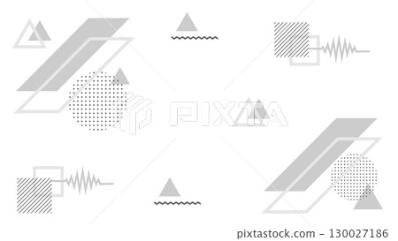 Business background, simple geometric pattern illustration, gray, black, grey, vector png 130027186