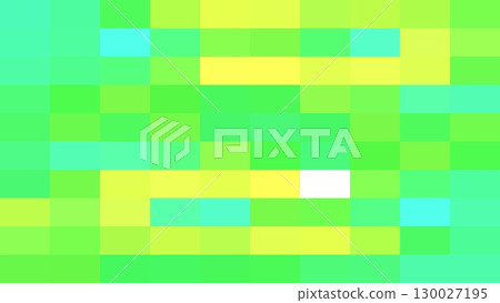 色彩繽紛的商業背景綠色流行數位馬賽克向量圖 130027195