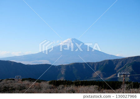 Hakone Town, Ashigarashimo District, Kanagawa Prefecture_Mount Fuji from Owakudani 10_November 2024 130027966