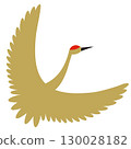 插圖素材Crane Gold 130028182