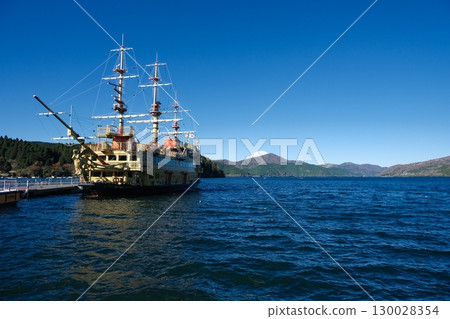 Hakone Town, Ashigarashimo District, Kanagawa Prefecture_Hakone Pirate Ship Hakone Town Port 1_November 2024 130028354