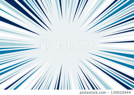 Abstract burst frame blue background explosion vector illustration template for backdrop web banner poster 130028444