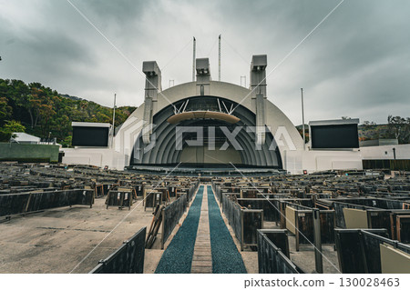 Hollywood Bowl, an outdoor concert venue in Los Angeles, USA 130028463