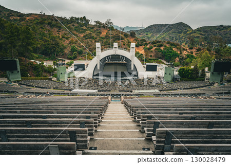 Hollywood Bowl, an outdoor concert venue in Los Angeles, USA 130028479