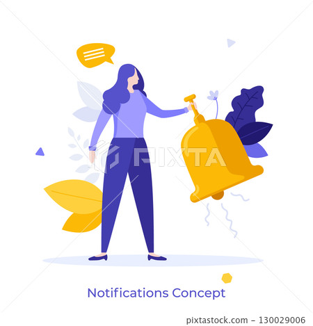 Modern Business Character Concept. Vector Illustration Modern Business Character Concept. Vector Illustration 130029006