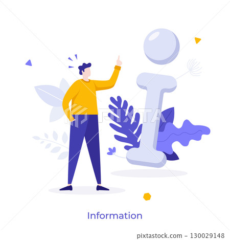 Modern Business Character Concept. Vector Illustration 130029148