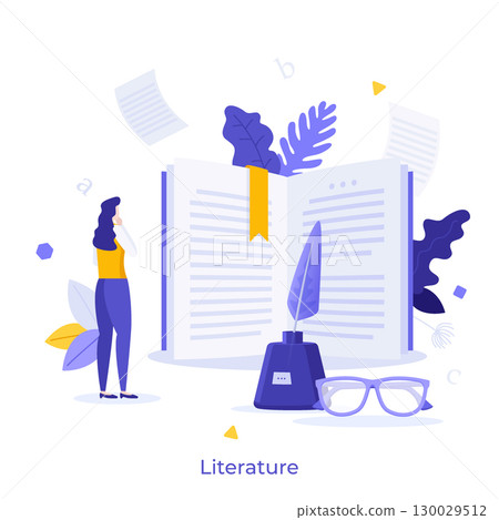 Modern Business Character Concept. Vector Illustration 130029512