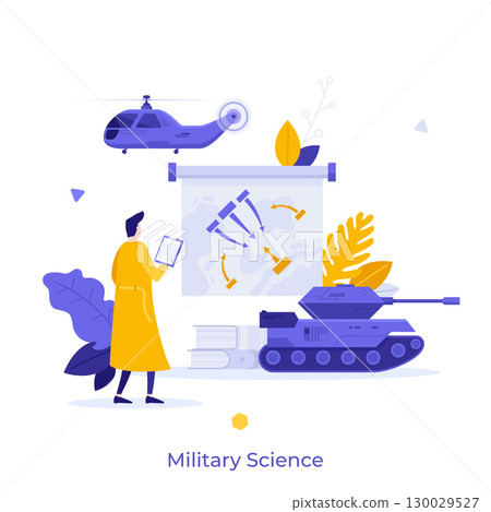 Modern Business Character Concept. Vector Illustration Modern Business Character Concept. Vector Illustration 130029527