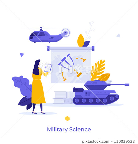 Modern Business Character Concept. Vector Illustration Modern Business Character Concept. Vector Illustration 130029528