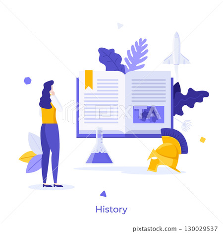 Modern Business Character Concept. Vector Illustration 130029537