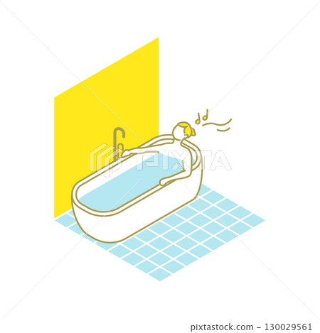 共享房屋的可愛插圖 130029561