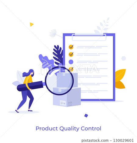 Modern Business Character Concept. Vector Illustration Modern Business Character Concept. Vector Illustration 130029601