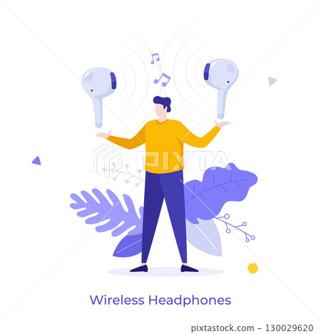 Modern Business Character Concept. Vector Illustration 130029620