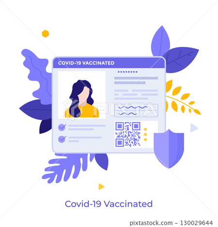 Modern Business Character Concept. Vector Illustration Modern Business Character Concept. Vector Illustration 130029644