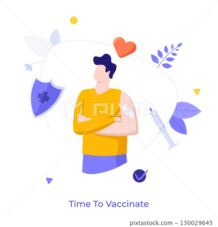 Modern Business Character Concept. Vector Illustration Modern Business Character Concept. Vector Illustration 130029645