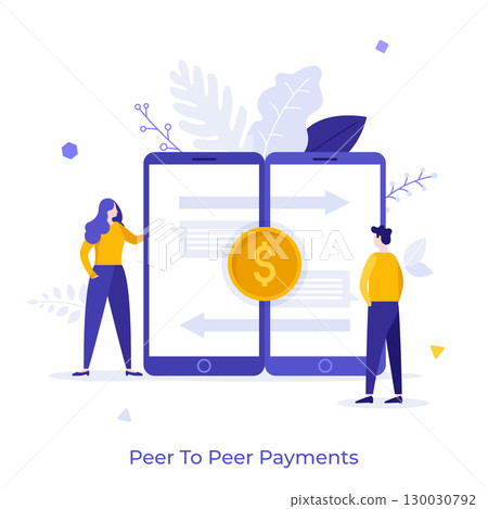 Modern Business Character Concept. Vector Illustration 130030792