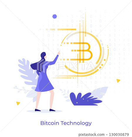Modern Business Character Concept. Vector Illustration Modern Business Character Concept. Vector Illustration 130030879