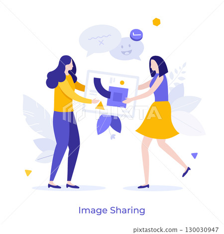 Modern Business Character Concept. Vector Illustration Modern Business Character Concept. Vector Illustration 130030947