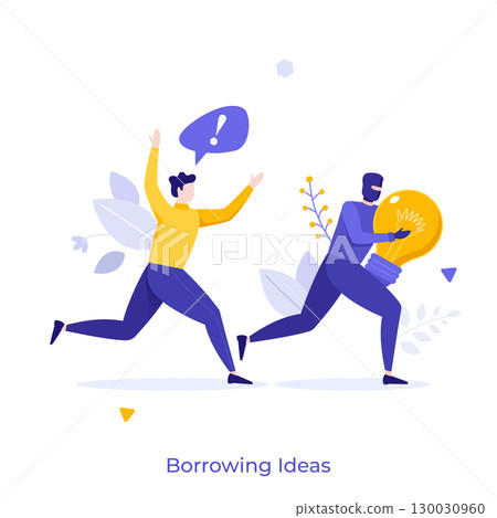 Modern Business Character Concept. Vector Illustration 130030960