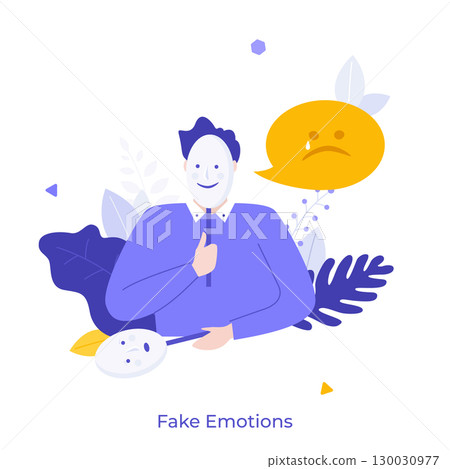 Modern Business Character Concept. Vector Illustration 130030977