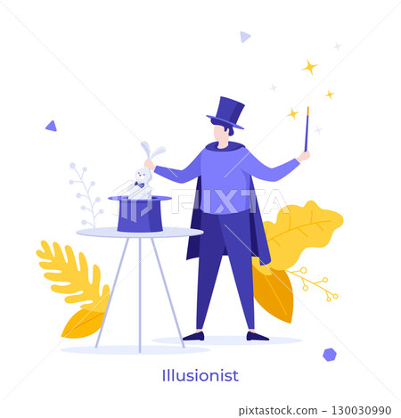 Modern Business Character Concept. Vector Illustration 130030990