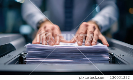First-Person View of Hands Aligning Papers for Office Document Scanning 130031222