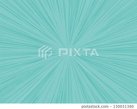 Blue-green concentrated line background Blue-green concentrated line background 130031380