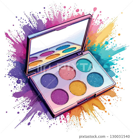 Vsai colorful eyeshadow palette exploding with vibrancy 130031540