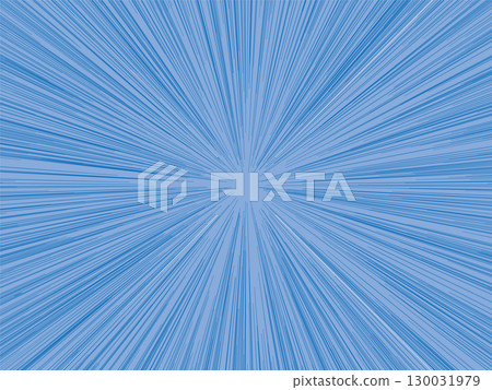 Blue concentrated line background 130031979