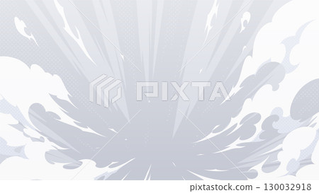著陸撞擊煙霧和撞擊光背景插圖_灰色_16:9 著陸撞擊煙霧和撞擊光背景插圖_灰色_16:9 130032918