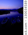 A quiet mooring before dawn 130034589