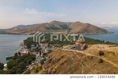 Sevanavank Monastery on Sevan Peninsula in Armenia 130034886