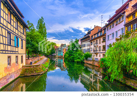 Strasbourg city historic Centre, Alsace region, France Strasbourg city historic Centre, Alsace region, France 130035354