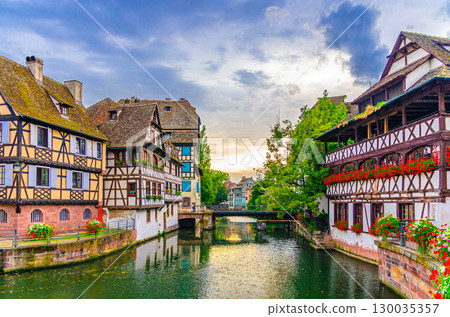 Strasbourg city historic Centre, Alsace region, France Strasbourg city historic Centre, Alsace region, France 130035357