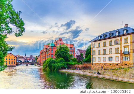 Strasbourg city historic Centre, Alsace region, France Strasbourg city historic Centre, Alsace region, France 130035362