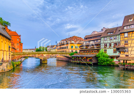 Strasbourg city historic Centre, Alsace region, France Strasbourg city historic Centre, Alsace region, France 130035363