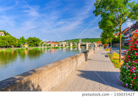 Wurzburg old town altstadt, Wurzburg city center, Bavaria state, Germany 130035427