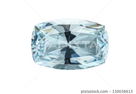 Stunning Aquamarine Gemstone with Cushion Cut Stunning Aquamarine Gemstone with Cushion Cut 130036613