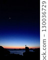 Island scenery at dusk 130036729