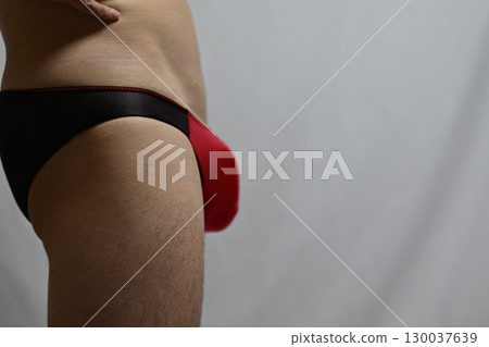 Red bikini underwear man d 130037639
