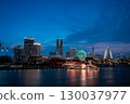 [神奈川縣]從大棧橋碼頭欣賞橫濱港未來的夜景 130037977