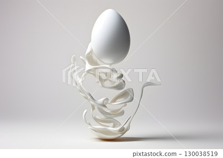 decorative and designer stand and egg rack. art in the food industry 130038519